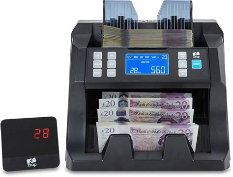 NC25 Money Counting Machine Counts 1 500 Banknotes Min ZZap