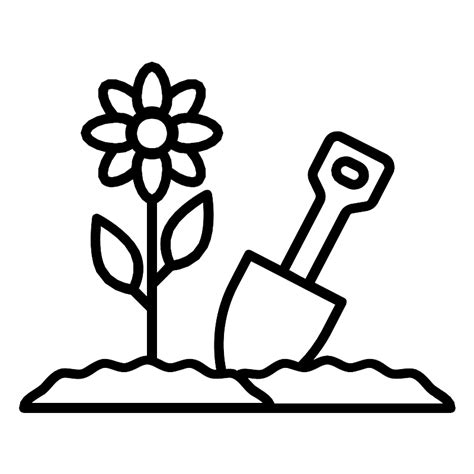 Garden Planting Flower Vector Svg Icon Svg Repo