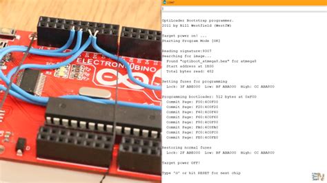 Programming atmega8 with arduino