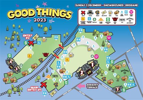 good things fest 2023 timetables and maps brisbane – Wall Of Sound