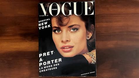 French Vogue October 1982 Nastassja Kinski Brooke Shields Asmr