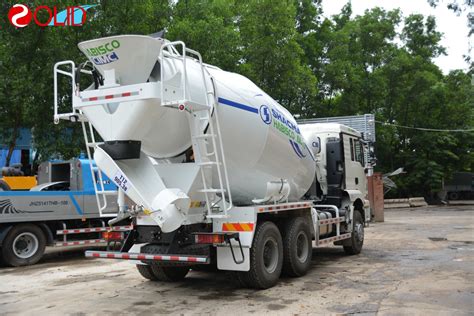 Shacman F3000 Ready Mix Truck For Concrete Mixing With Mixer Drum