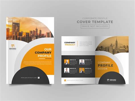 Premium Vector Company Profile Book Cover Brochure Template Layout Design