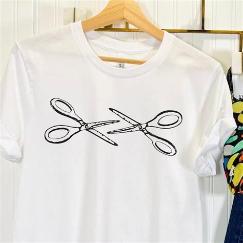 Lesbian Scissors Shirt Etsy