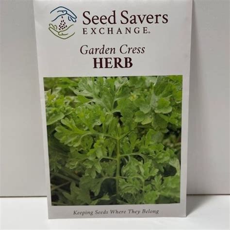 Garden Cress Herb Firefly Farm And Mercantile