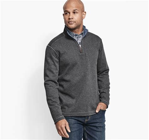Reversible Solid Quarter-Zip