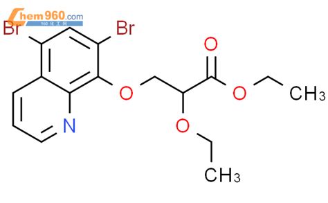 497860 09 0 Propanoic Acid 3 5 7 Dibromo 8 Quinolinyl Oxy 2 Ethoxy