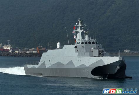 軍武》國產首艘雙船體、匿蹤飛彈巡邏艦 沱江艦交艦 蕃新聞