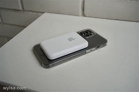Обзор аксессуара Apple MagSafe Battery Pack — Wylsacom