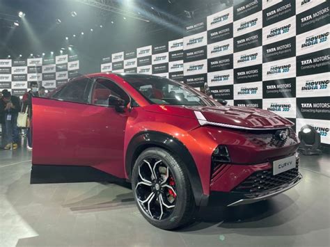 Tata Curvv Ice Concept Suv Showcased At Auto Expo 2023 Launch By 2024