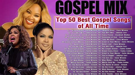 Top 100 Gospel Music Of All Time GOODNESS OF GOD CeCe Winans Tasha