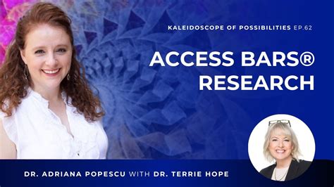 EP 62 Access Bars Research With Dr Terrie Hope YouTube