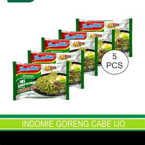 Indomie Mi Goreng Rasa Cabe Ijo Isi Pcs Lazada Indonesia