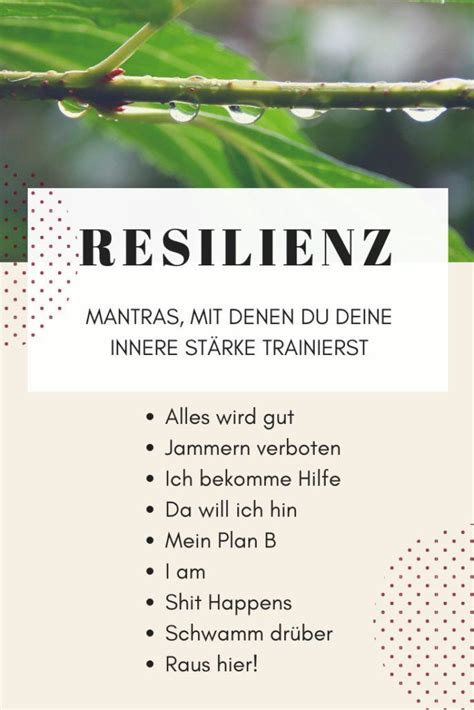 Mantras für mehr Resilienz und innere Stärke Mantras Jnana Yoga