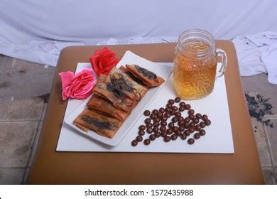 Piscok Pisang Coklat Kind Traditional Snack Stock Photo 1572435988