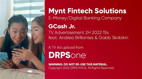 Gcash Jr Tv Ad 2h 2022 15s With Andrea Brillantes And Gabb Skribikin Philippines Version 1