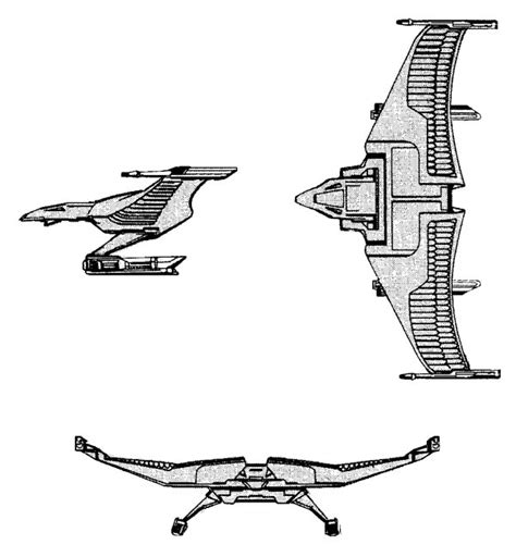 Starship Schematic Database Romulan Star Empire Cruisers