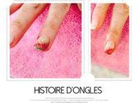 Id Es De Histoire D Ongles R Alise Ongles Nail Art Paillette