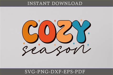 Cozy Season Retro Svg Graphic By Craftdesign · Creative Fabrica