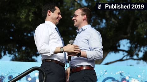 Opinion Pete And Chasten Buttigieg Are A Traditional Wonder The New