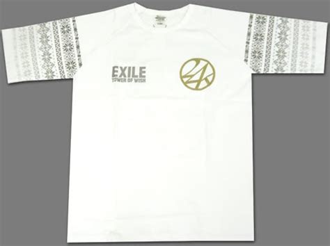 駿河屋 Exile Tシャツ ホワイト Xlサイズ 「24karats×exile Live Tour 2011 Tower Of