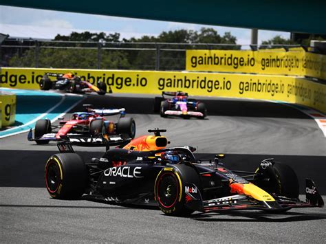 F Gp Miami Verstappen Vince La Sprint Davanti A Leclerc