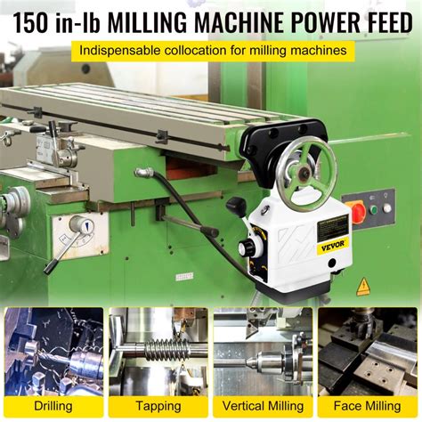 Vevor Power Feed X Axis 150lbs Torque Power Feed Milling Machine 0 200prm Power Table Feed Mill