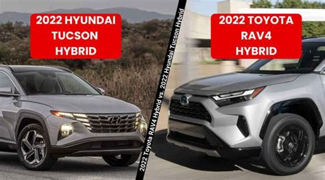 Toyota Rav Hybrid Vs Hyundai Tucson Hybrid