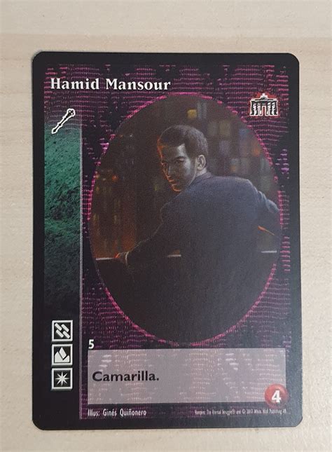 Vtes Vampire The Eternal Hamid Mansour Zb Szynek Kup Teraz Na