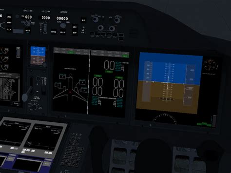 Boeing 787 Dreamliner Cockpit