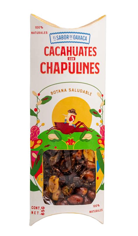 El Sabor De Oaxaca OIF8 Peanuts With Grasshoppers PREMIUM Cacahuates