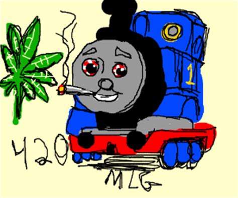 thomas the dank engine - Drawception