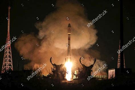 This Handout Photo Released By Roscosmos Editorial Stock Photo Stock