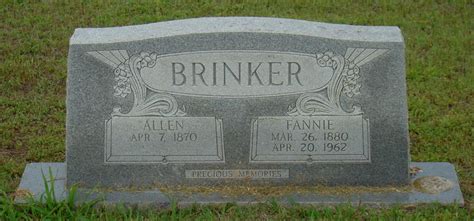 John Allen Brinker M Morial Find A Grave