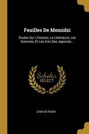 Feuilles De Momidzi Tudes Sur L Histoire La Litt Rature Les