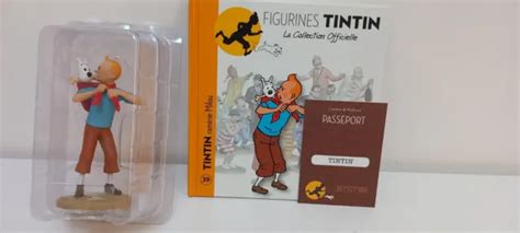 FIGURINE TINTIN Collection Officielle Tintin Ramene Milou N 39