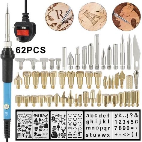 Poste A Souder Kit De Gravure Sur Bois W Stylo Pyrogravure