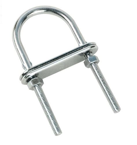 High Strength Stainless Steel Metric Square U Bolt Pipe Clamp