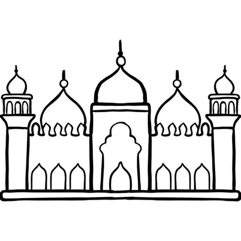 Masjid Nabawi Coloring Pages