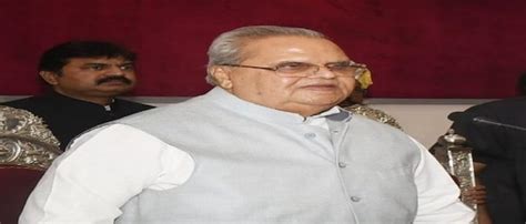 Satya Pal Malik Appointed Meghalaya Governor