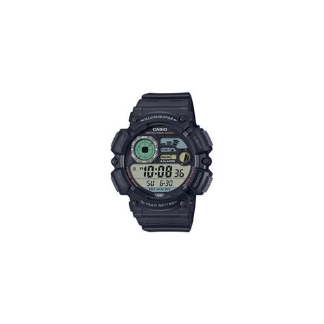 Casio Coleccion Ws H Avef Reloj Digital Negro Temporizador