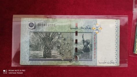 Rm Banknote Wang Kertas Zeti Siri Mbi Siri Ze Replacement