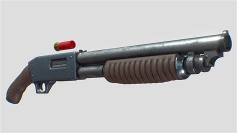 Sawed Off Shotgun Download Free 3d Model By Liliumletifer [6e8892e] Sketchfab