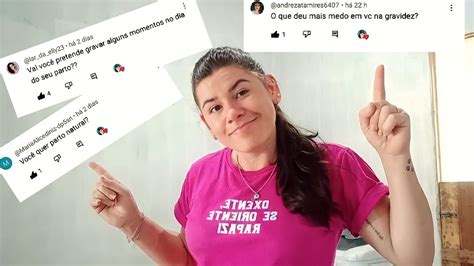 Respondendo Perguntas Di Rio De Gravidez Tirando Todas As D Vidas