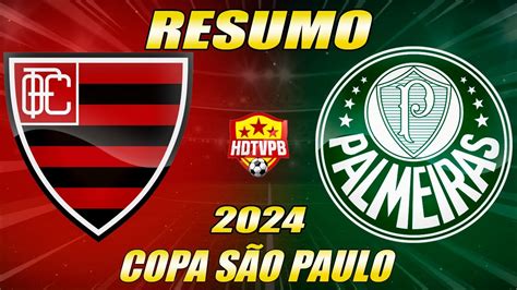 OESTE X PALMEIRAS AO VIVO Copinha 2024 3ª Rodada NARRAÇÃO YouTube