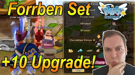 Flyff Universe Forrben Set Upgrade Blade Endgame Equipment