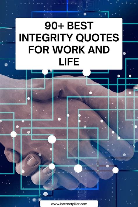 Best Integrity Quotes For Work And Life Artofit