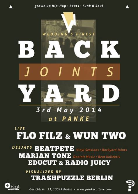 Backyard Joints Presents Wun Two Flofilz Panke Berlin Panke