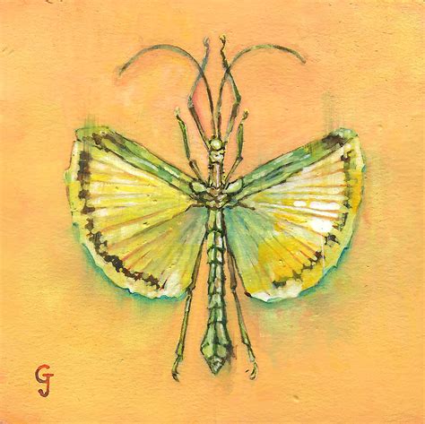 Big Little Bugs Sospita Vigintiguttata Original Painting- Unframed ...