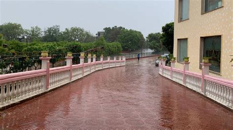 In Pics Rainfall In Parts Of Delhi Ncr Brings Respite From Scorching Heat